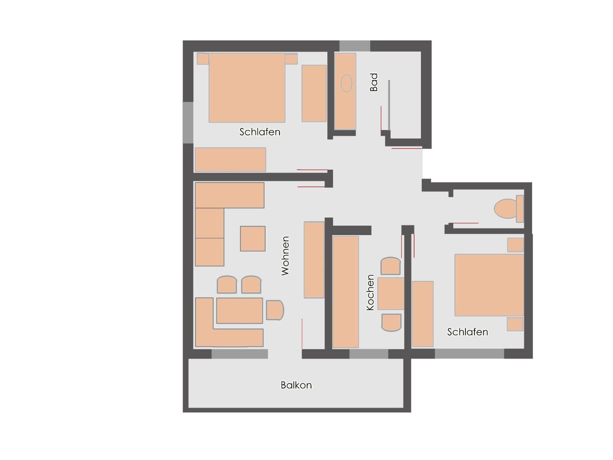Bach Gotthard Apartment